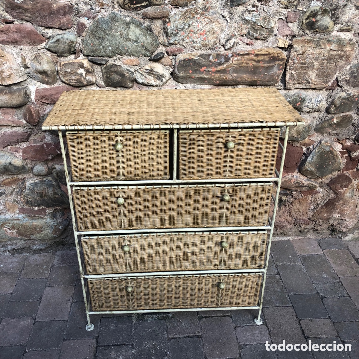 Artesan&iacute;a: C&Oacute;MODA DE HIERRO Y MIMBRE - Foto 2