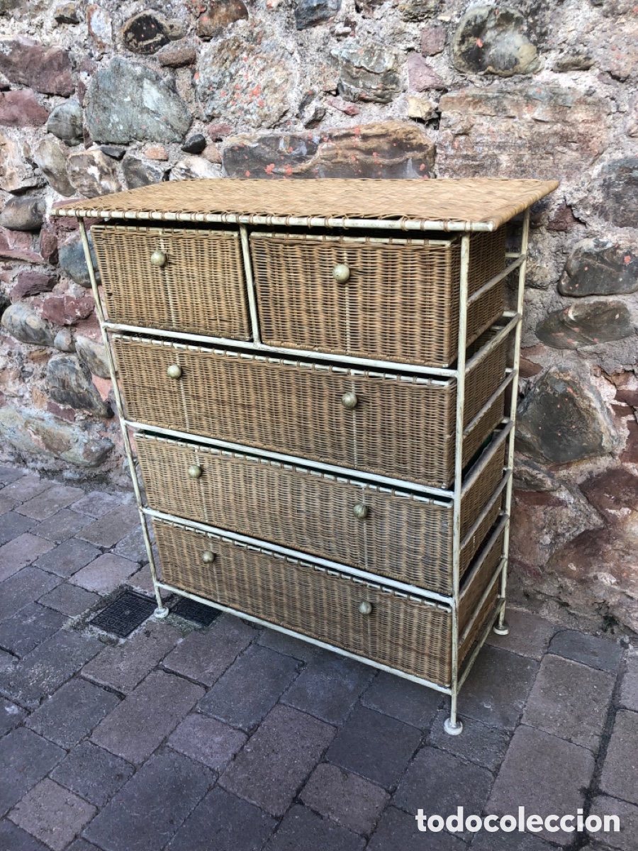 Artesan&iacute;a: C&Oacute;MODA DE HIERRO Y MIMBRE - Foto 4