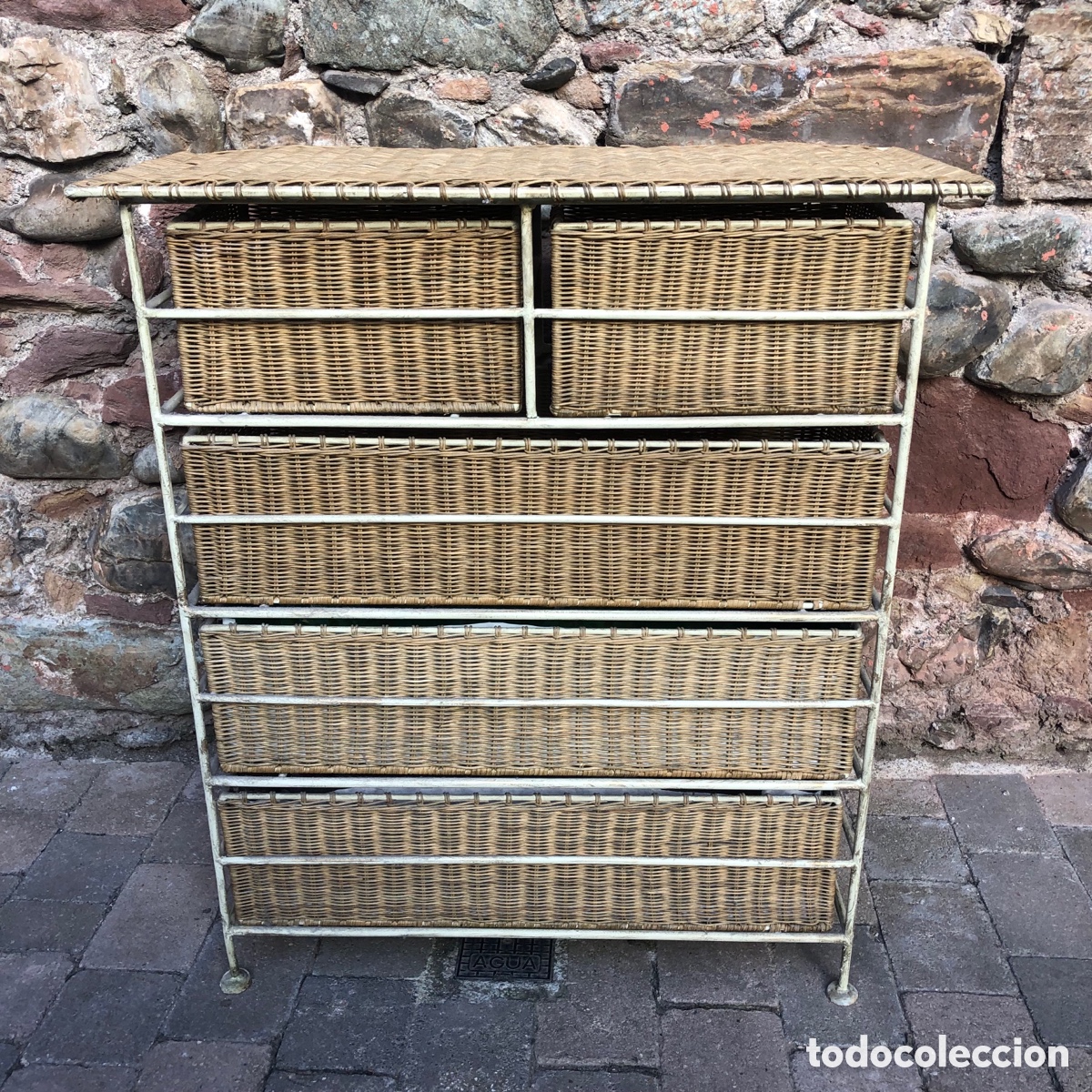 Artesan&iacute;a: C&Oacute;MODA DE HIERRO Y MIMBRE - Foto 6