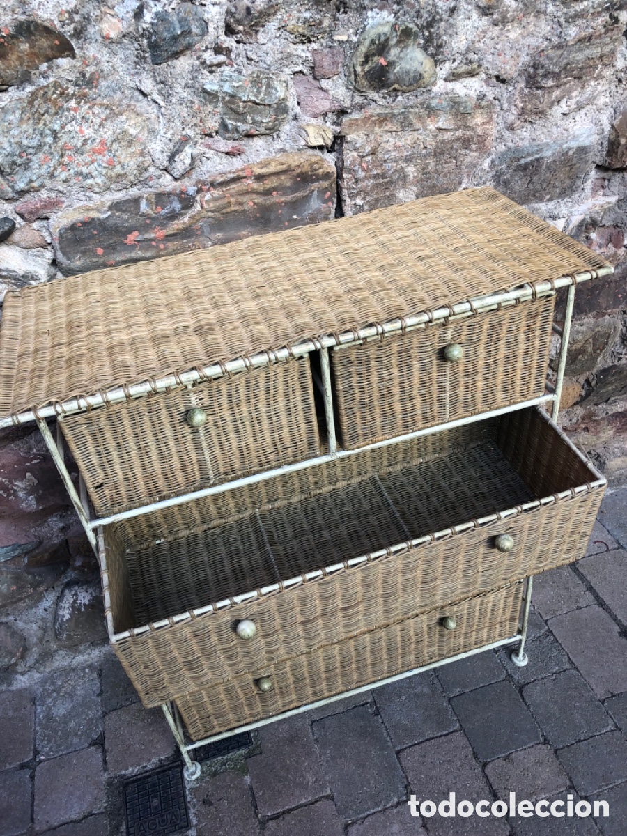 Artesan&iacute;a: C&Oacute;MODA DE HIERRO Y MIMBRE - Foto 8
