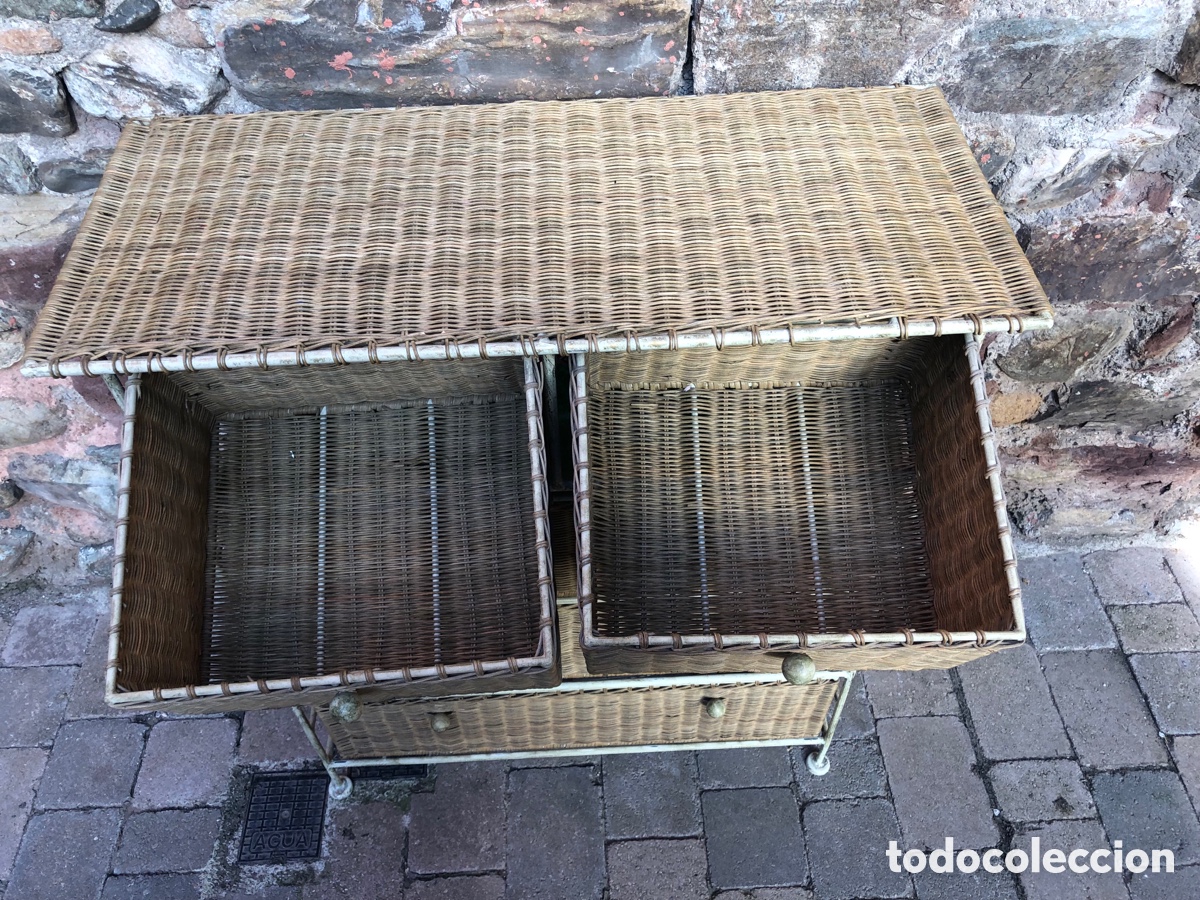 Artesan&iacute;a: C&Oacute;MODA DE HIERRO Y MIMBRE - Foto 10