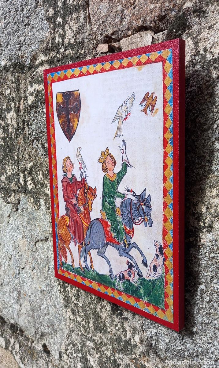 Artesan&iacute;a: Cuadro Cetrer&iacute;a medieval - Foto 4