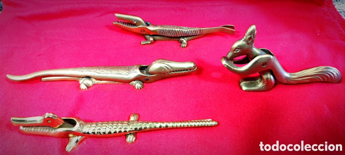 Artesan&iacute;a: Coleccion de cascanueces de bronce - Foto 1