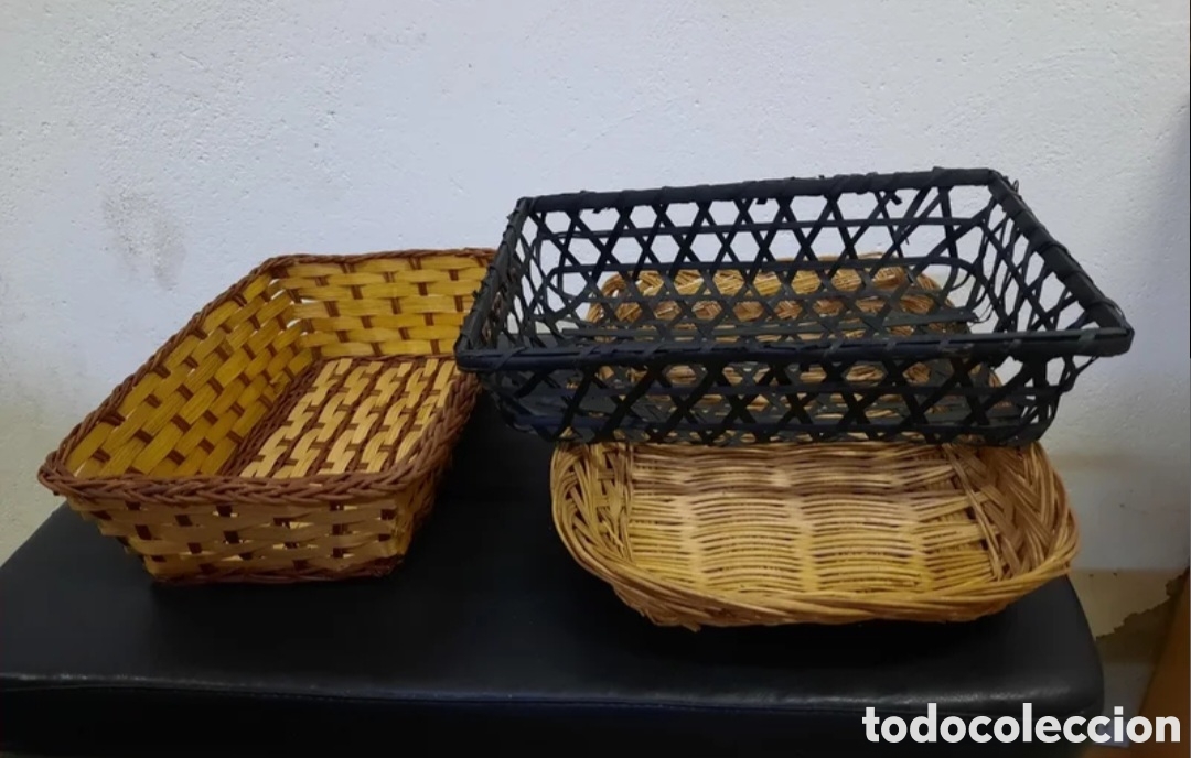 Artesan&iacute;a: Lote de cestas hechas a mano - Foto 1