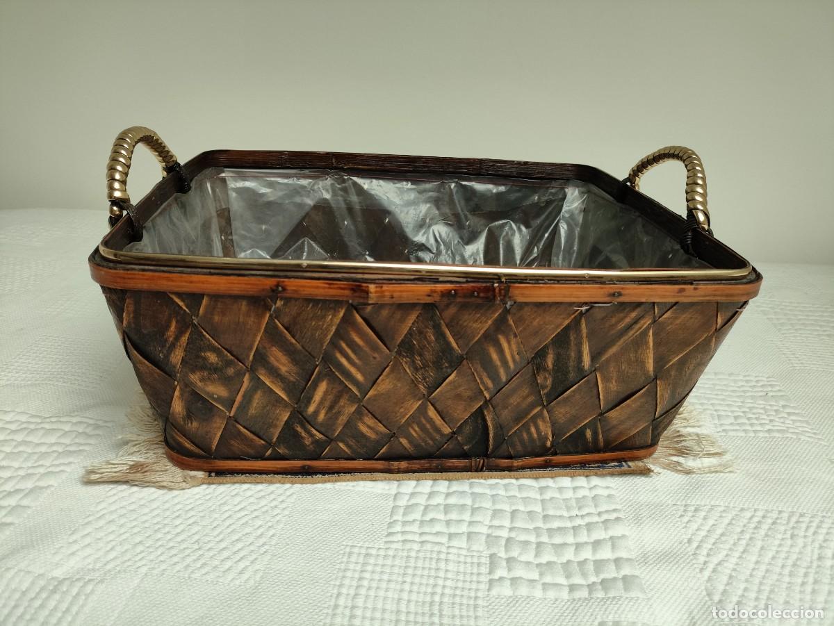 Artesan&iacute;a: Cesta mimbre - Foto 2