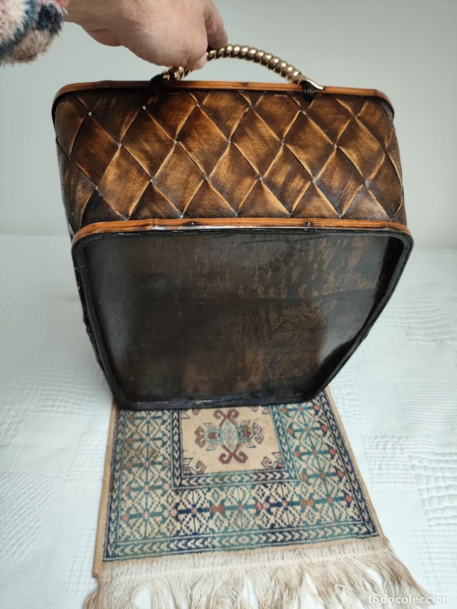 Artesan&iacute;a: Cesta mimbre - Foto 3