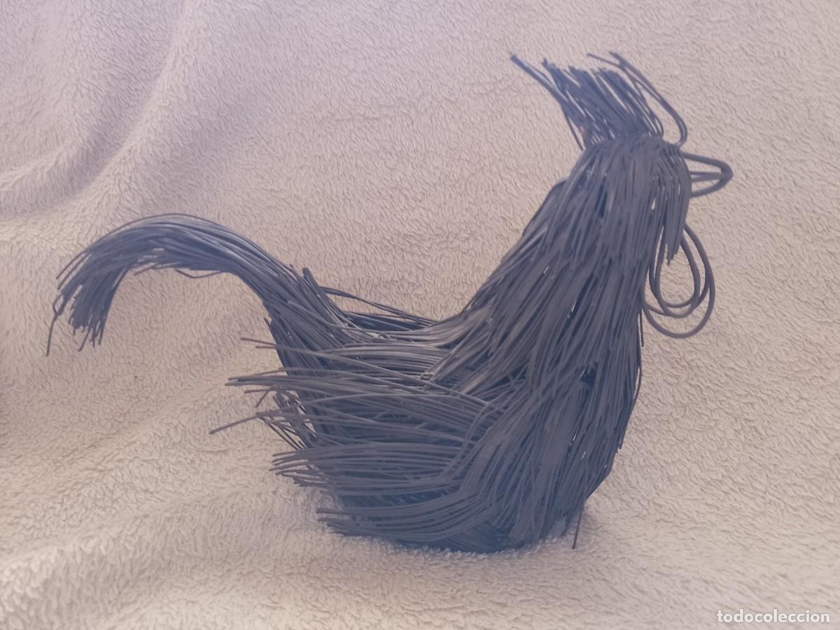 Artesan&iacute;a: GALLO EN ALAMBRE - Foto 3