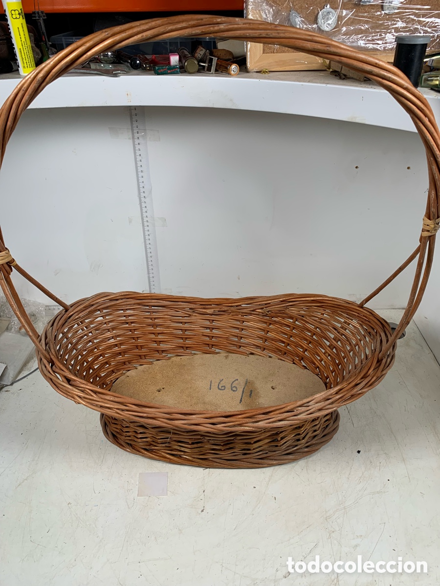 Artesan&iacute;a: 01_ gran Cesta de mimbre - Foto 2
