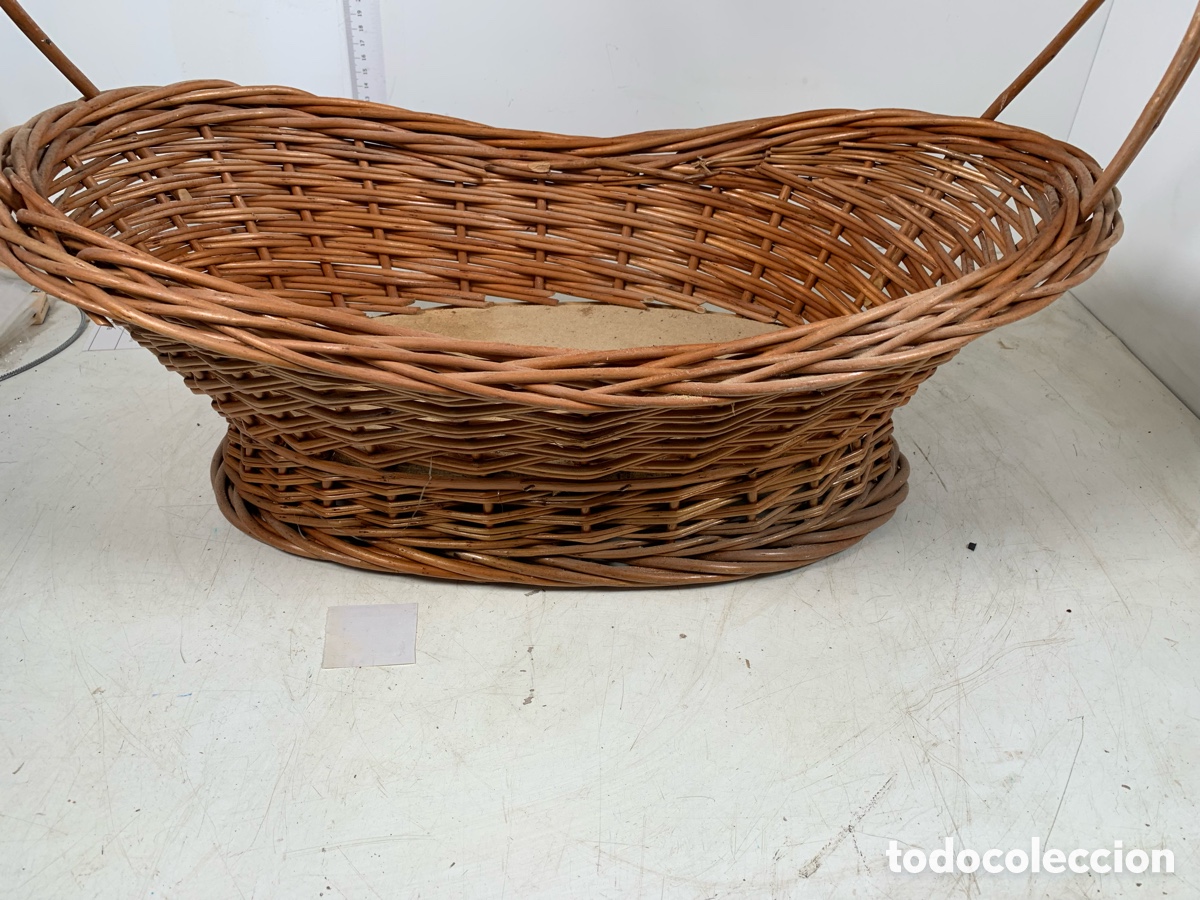 Artesan&iacute;a: 01_ gran Cesta de mimbre - Foto 3