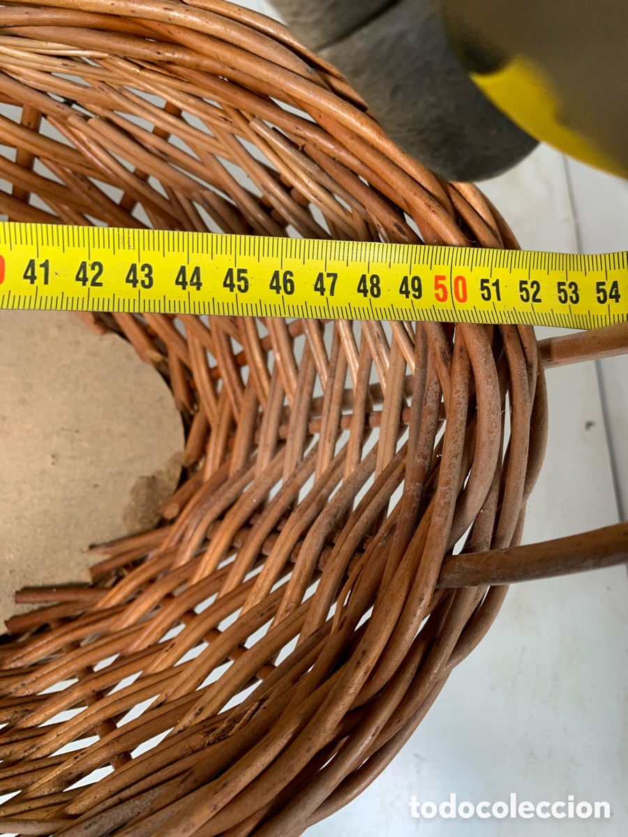 Artesan&iacute;a: 01_ gran Cesta de mimbre - Foto 6