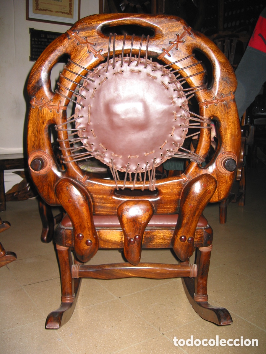 Artesan&iacute;a: Conjunto de Mecedoras/Comadritas y Mesa - Foto 3