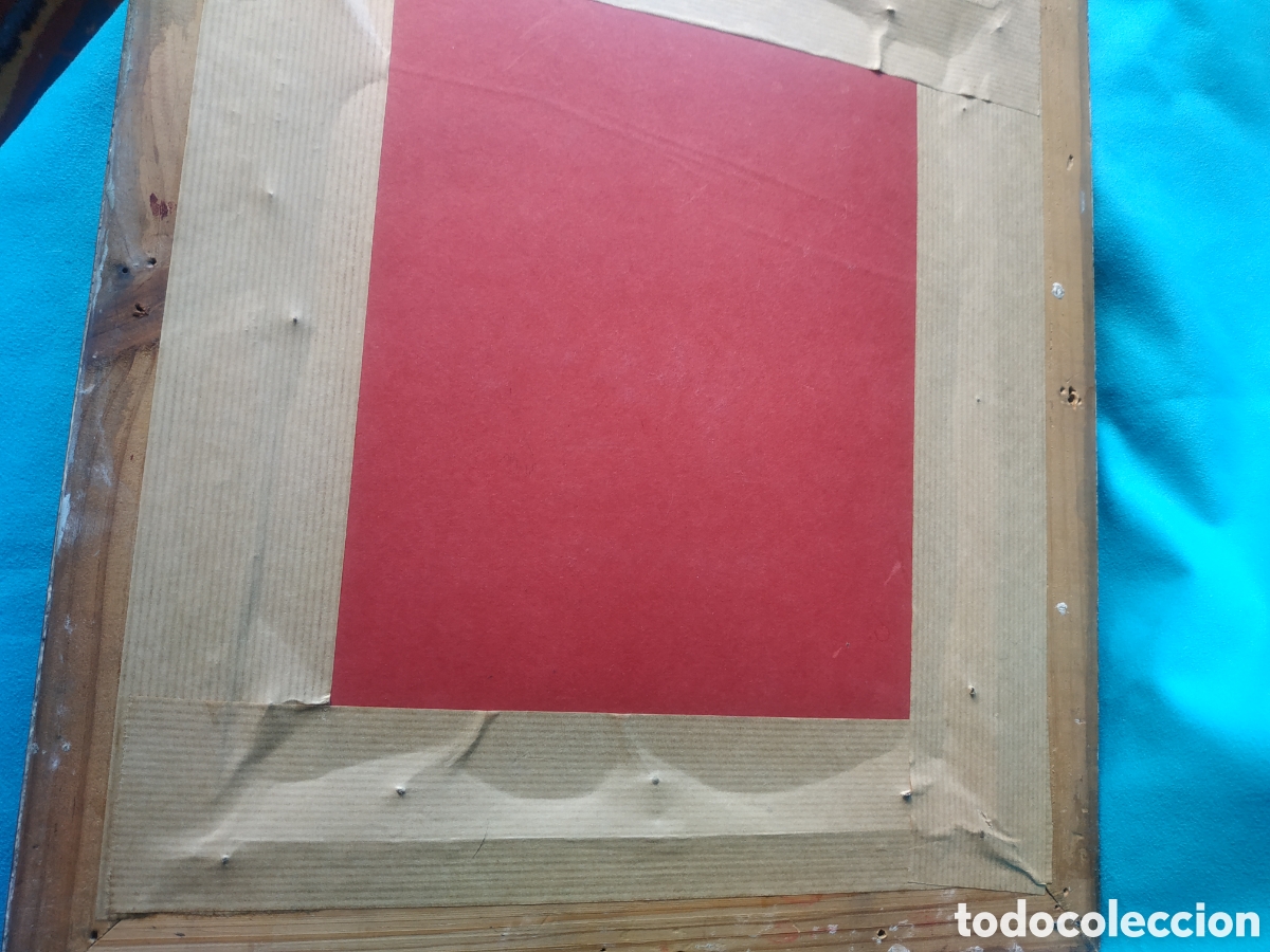 Artesan&iacute;a: Cuadro con l&aacute;mina de barcas - Foto 4
