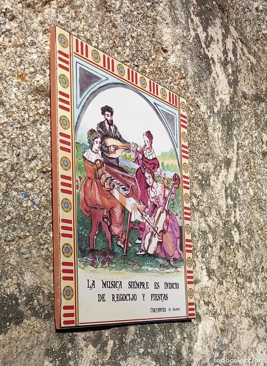 Artesan&iacute;a: Azulejo Frase Cervantes - Foto 2