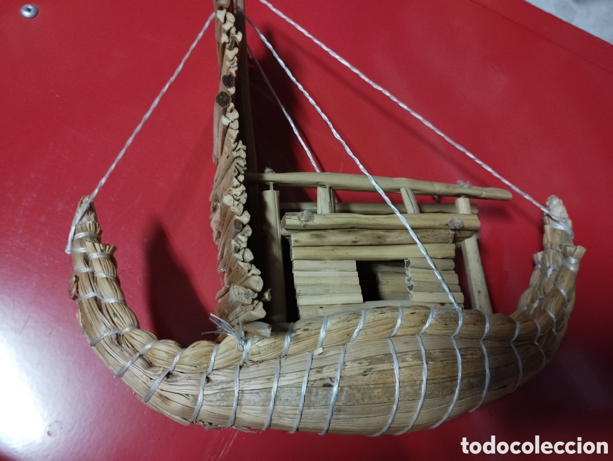 Artesan&iacute;a: Barca de totora artesanal - Foto 2