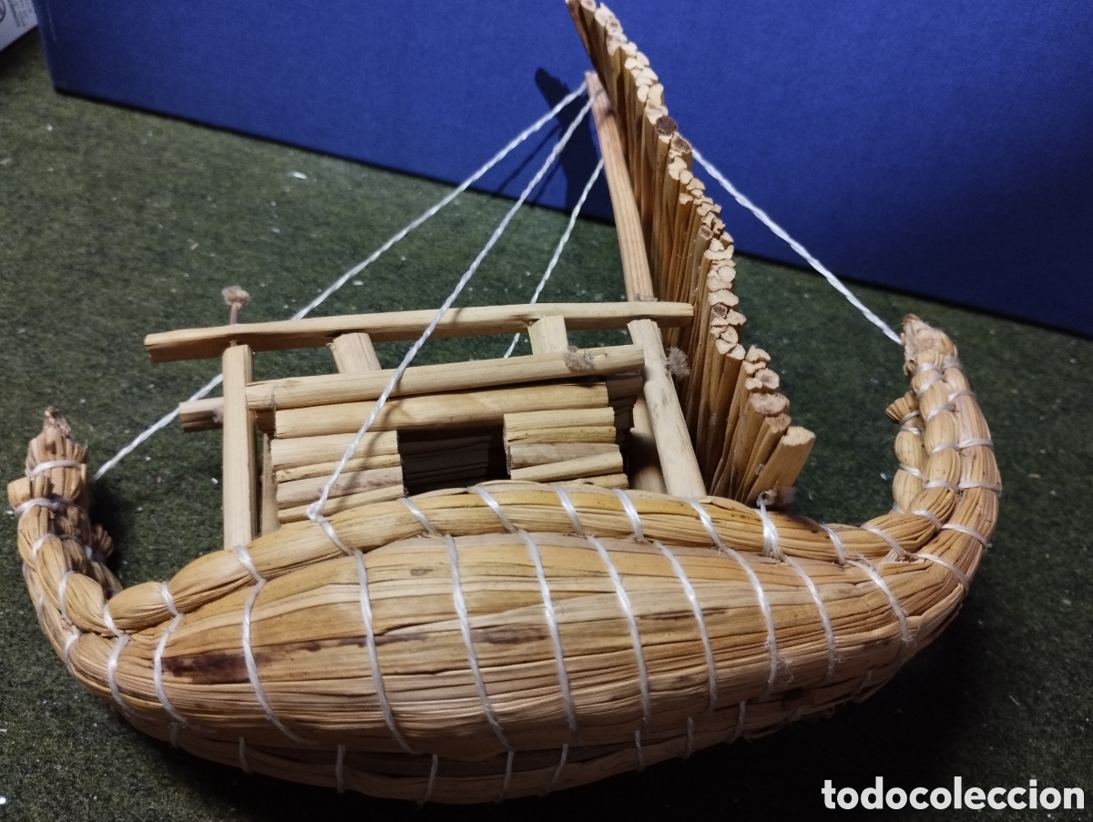Artesan&iacute;a: Barca de totora artesanal - Foto 5