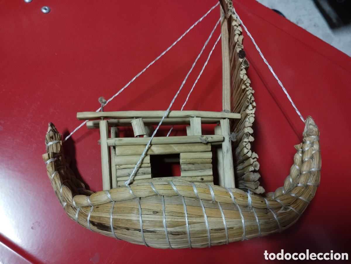 Artesan&iacute;a: Barca de totora artesanal - Foto 1