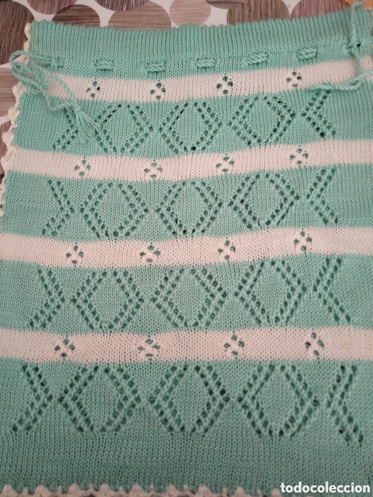 Artesan&iacute;a: Bolsa de pan punto y ganchillo - Foto 4