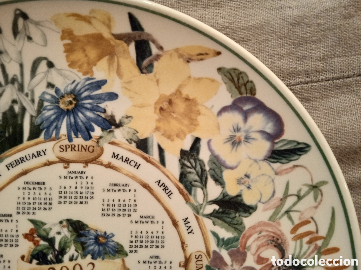 Artesan&iacute;a: PLATO CALENDARIO INGL&Eacute;S - Foto 3