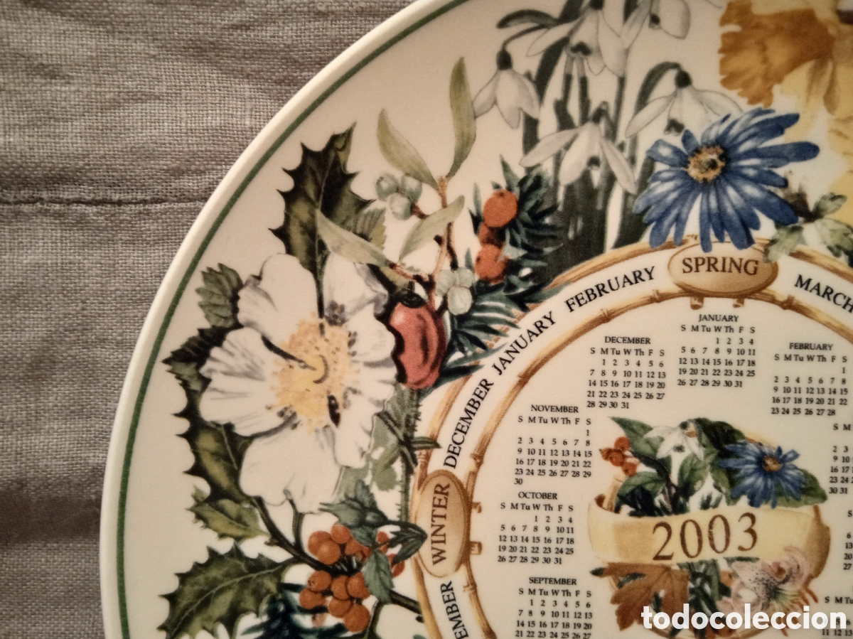 Artesan&iacute;a: PLATO CALENDARIO INGL&Eacute;S - Foto 4