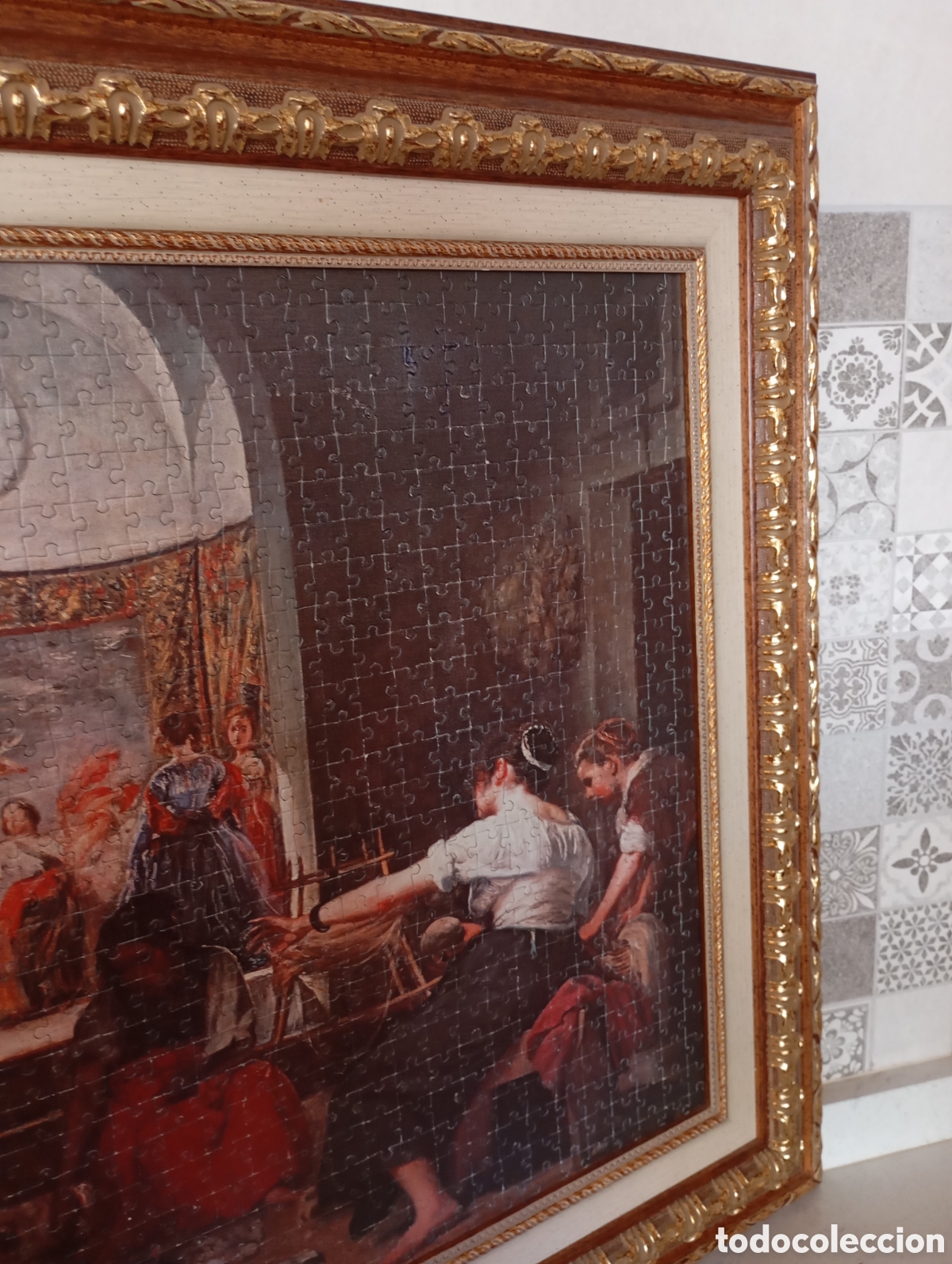 Artesan&iacute;a: Puzzle Las Hilanderas - Foto 5