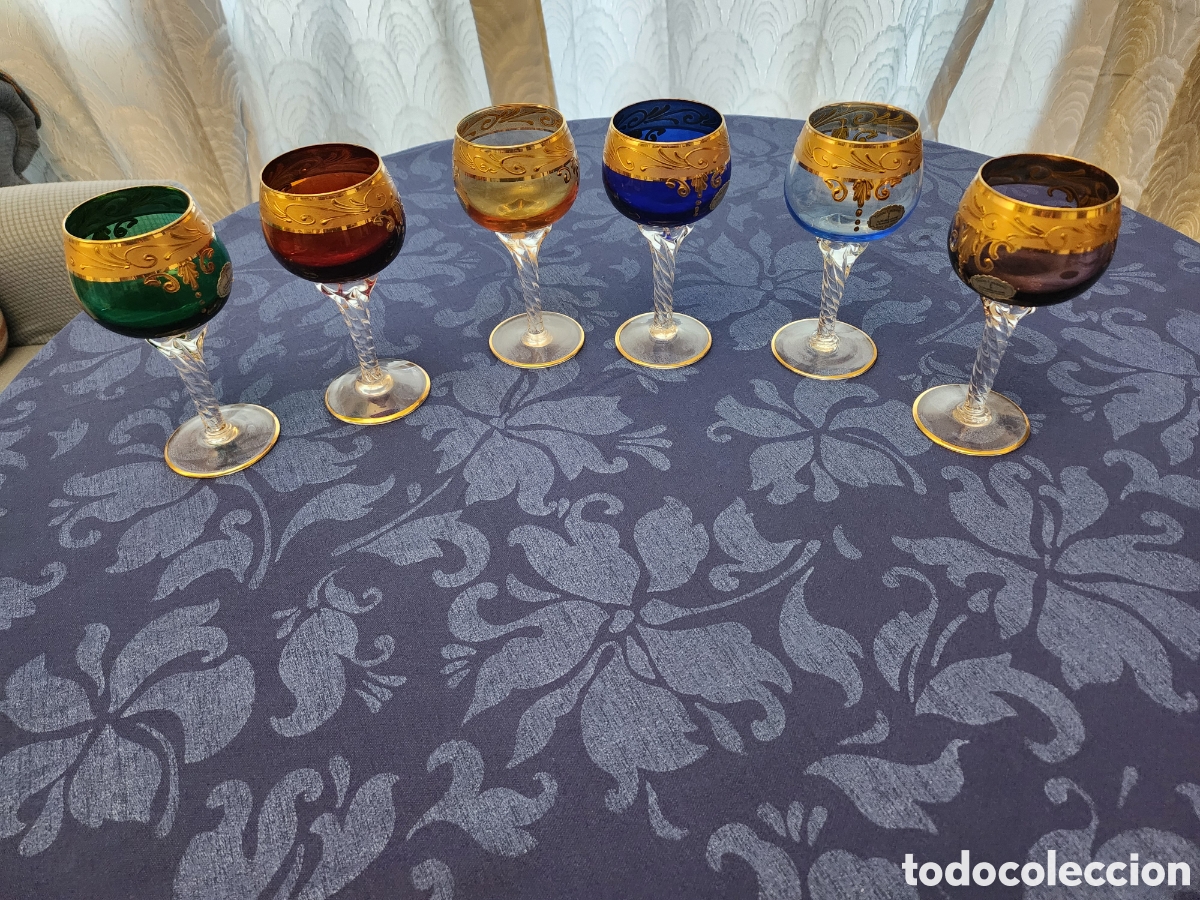 Artesan&iacute;a: Copas de cristal de murano - Foto 2