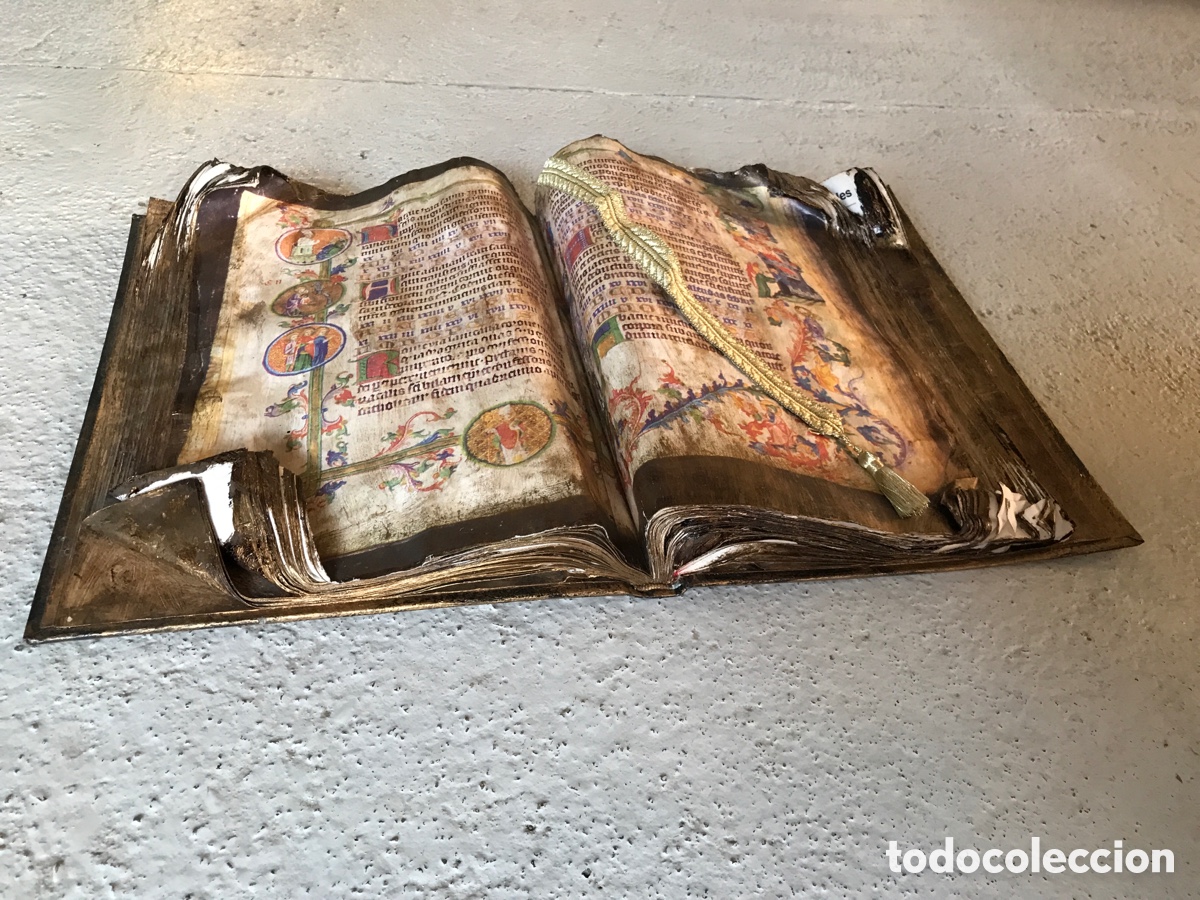 Artesan&iacute;a: Libro, manuscrito, codice, para decorar. 42x27 cm - Foto 2