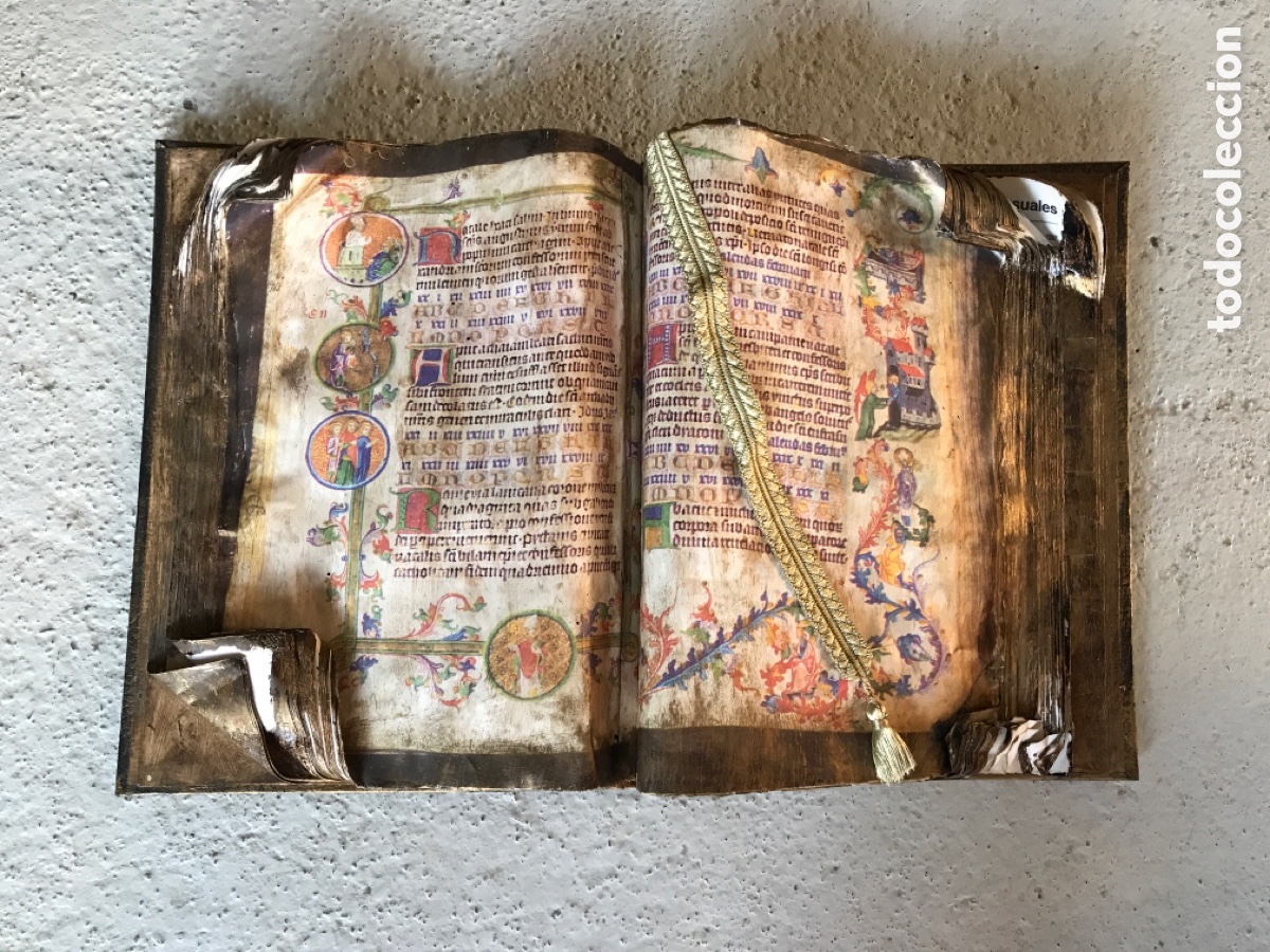 Artesan&iacute;a: Libro, manuscrito, codice, para decorar. 42x27 cm - Foto 1