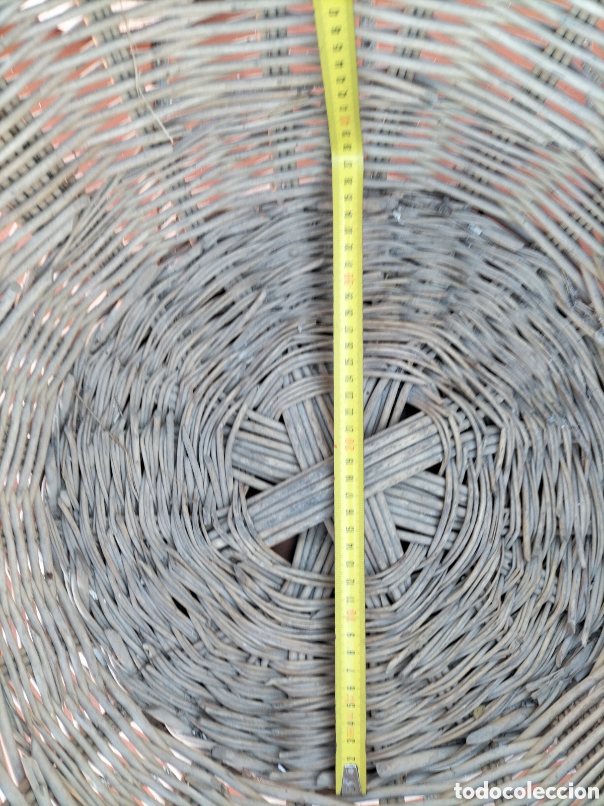 Artesan&iacute;a: Gran cesta de mimbre echa a mano - Foto 10