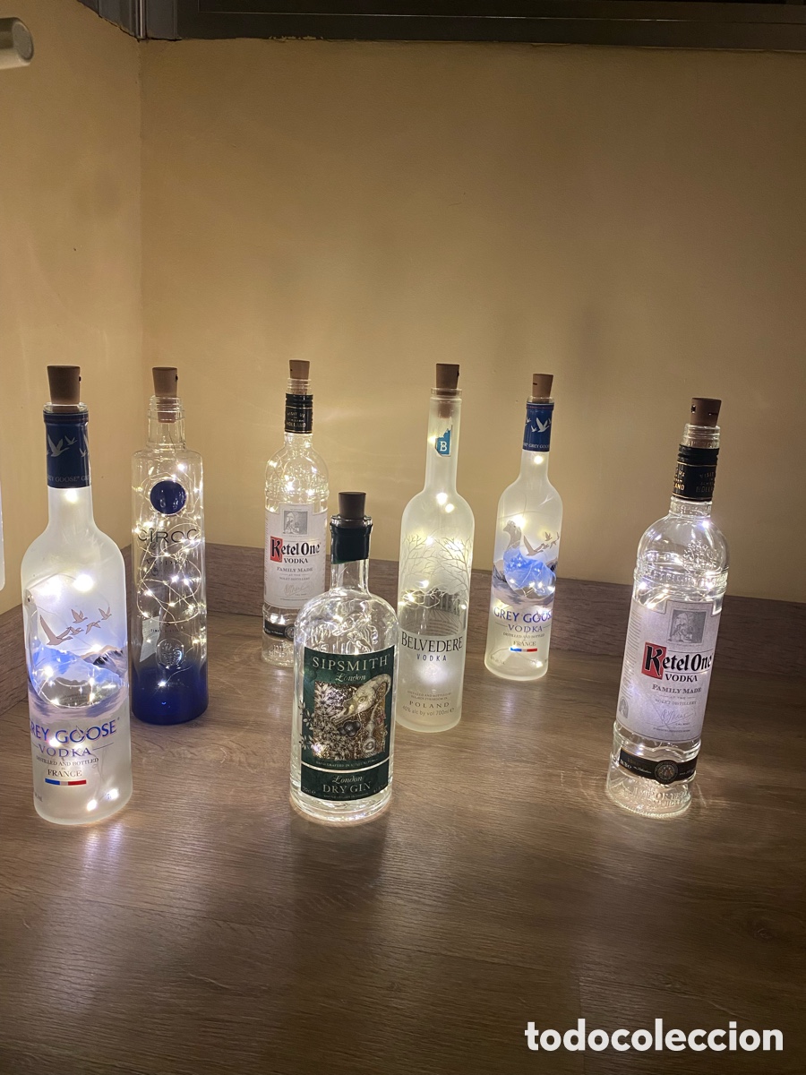 Artesan&iacute;a: L&aacute;mparas hechas con botellas - Foto 4