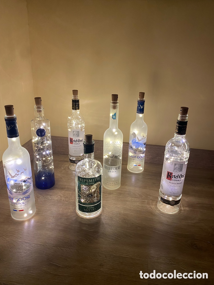 Artesan&iacute;a: L&aacute;mparas hechas con botellas - Foto 5