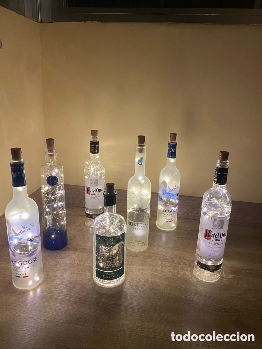 Artesan&iacute;a: L&aacute;mparas hechas con botellas - Foto 6