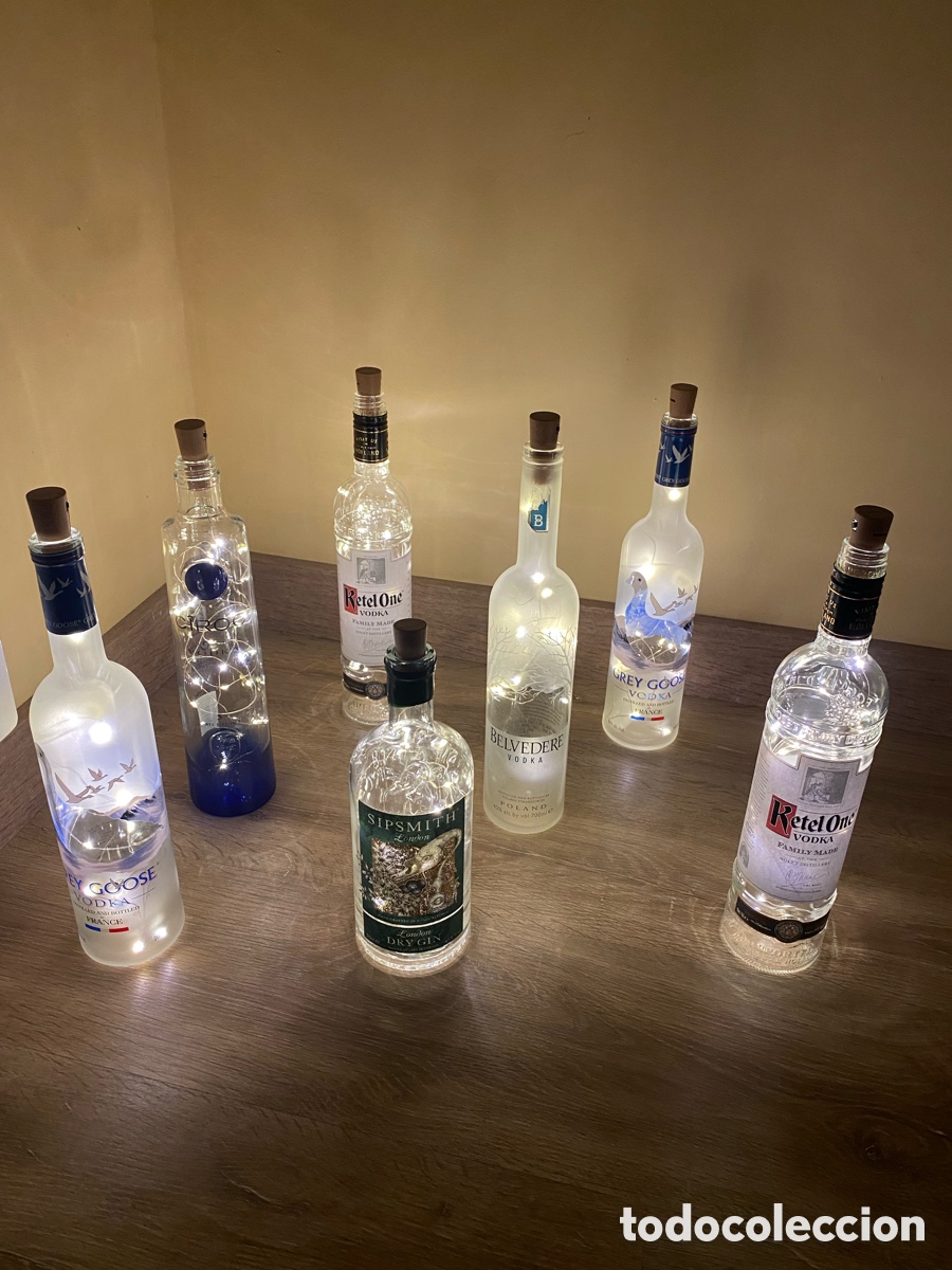 Artesan&iacute;a: L&aacute;mparas hechas con botellas - Foto 7