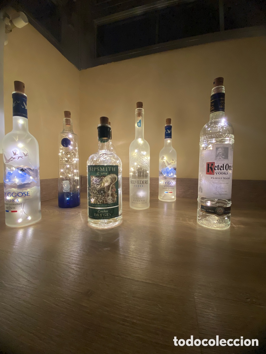 Artesan&iacute;a: L&aacute;mparas hechas con botellas - Foto 1