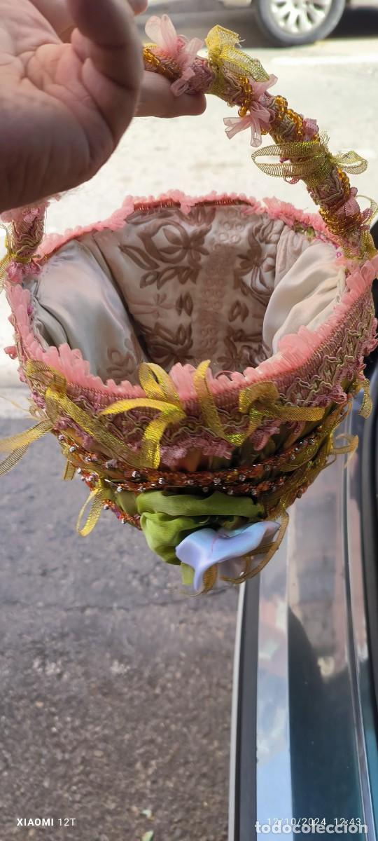 Artesan&iacute;a: CESTA ARTESANAL DECORADA - Foto 1