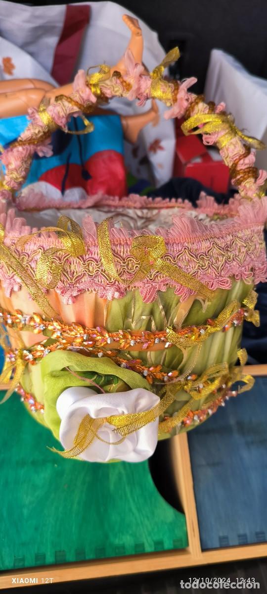 Artesan&iacute;a: CESTA ARTESANAL DECORADA - Foto 6