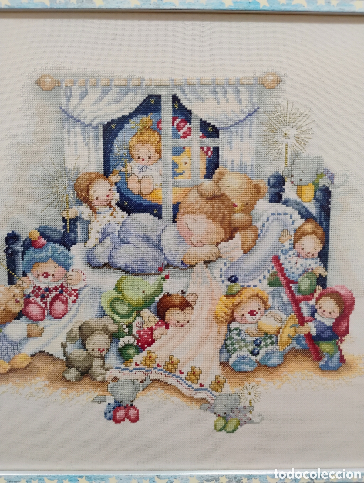 Artesan&iacute;a: Cuadro decoraci&oacute;n infantil beb&eacute; - Foto 1