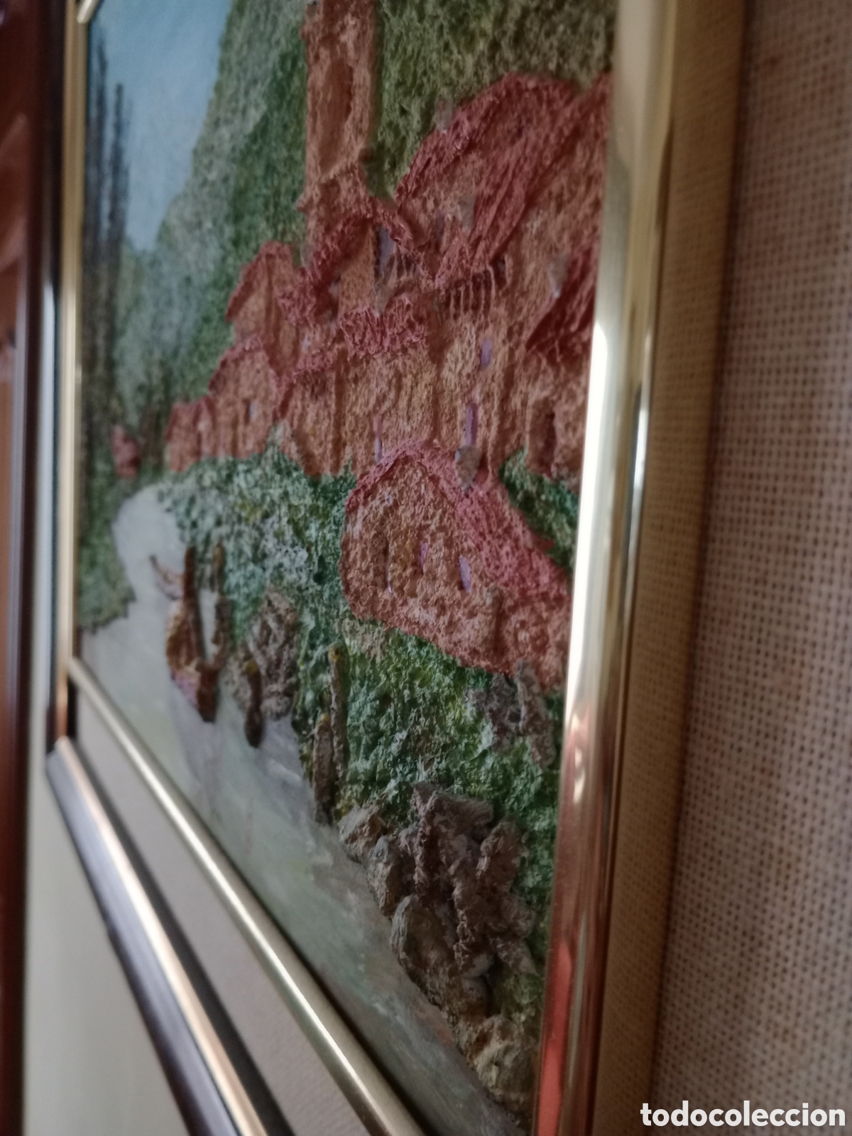 Artesan&iacute;a: Cuadro con lamina en 3D - Foto 5