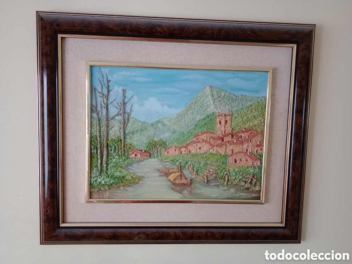 Artesan&iacute;a: Cuadro con lamina en 3D - Foto 1