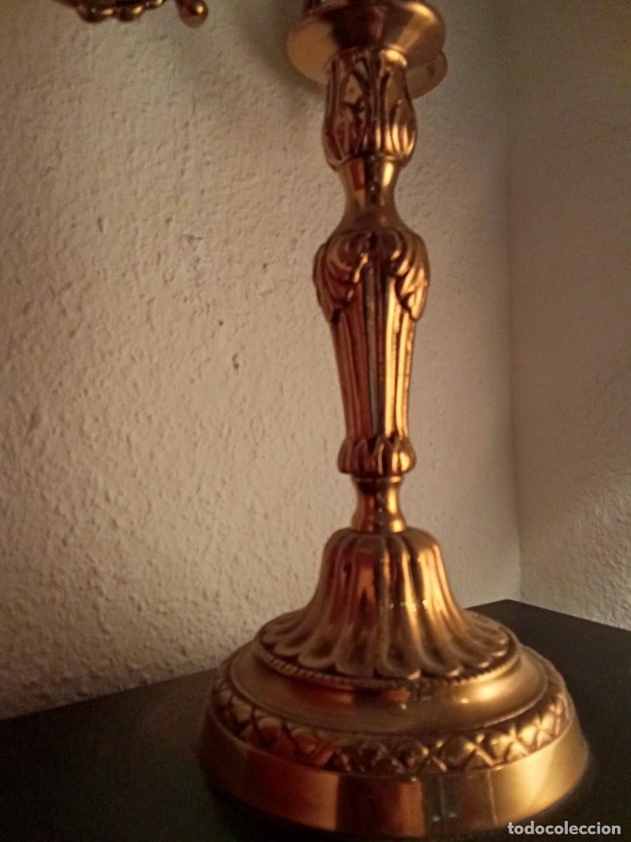 Artesan&iacute;a: PRECIOSO CANDELABRO BRONCE - Foto 4