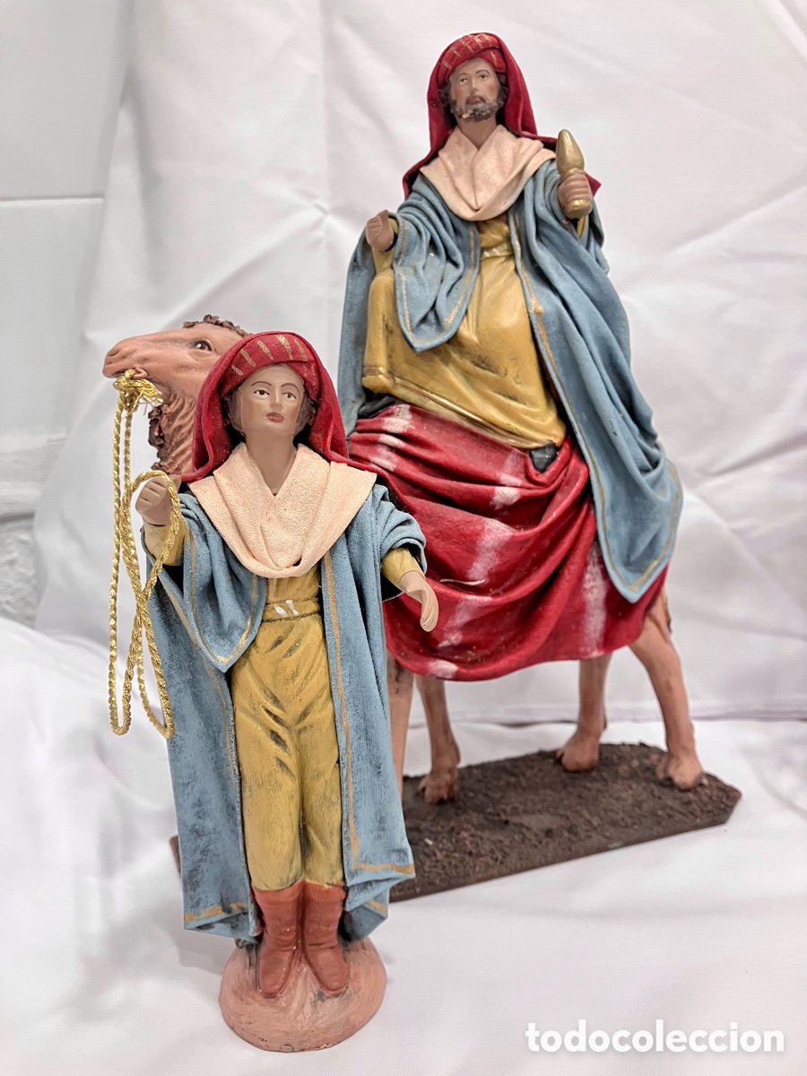 Artesan&iacute;a: Reyes a camello 17 cm - Foto 2