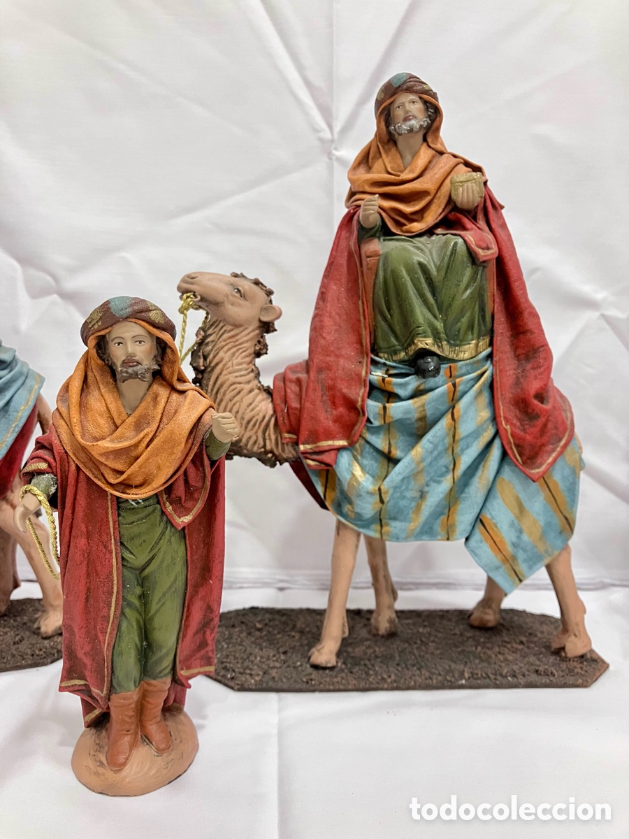 Artesan&iacute;a: Reyes a camello 17 cm - Foto 3