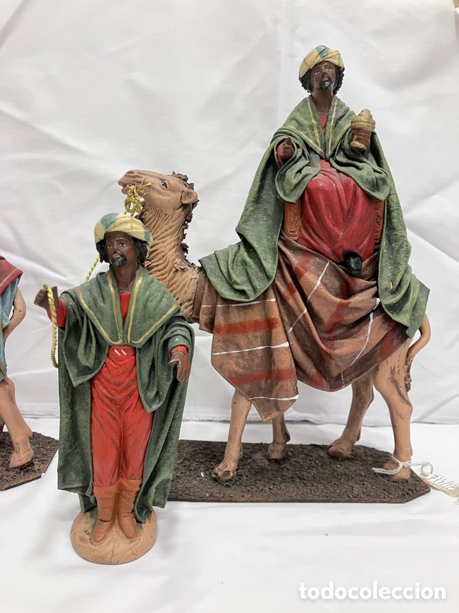 Artesan&iacute;a: Reyes a camello 17 cm - Foto 4