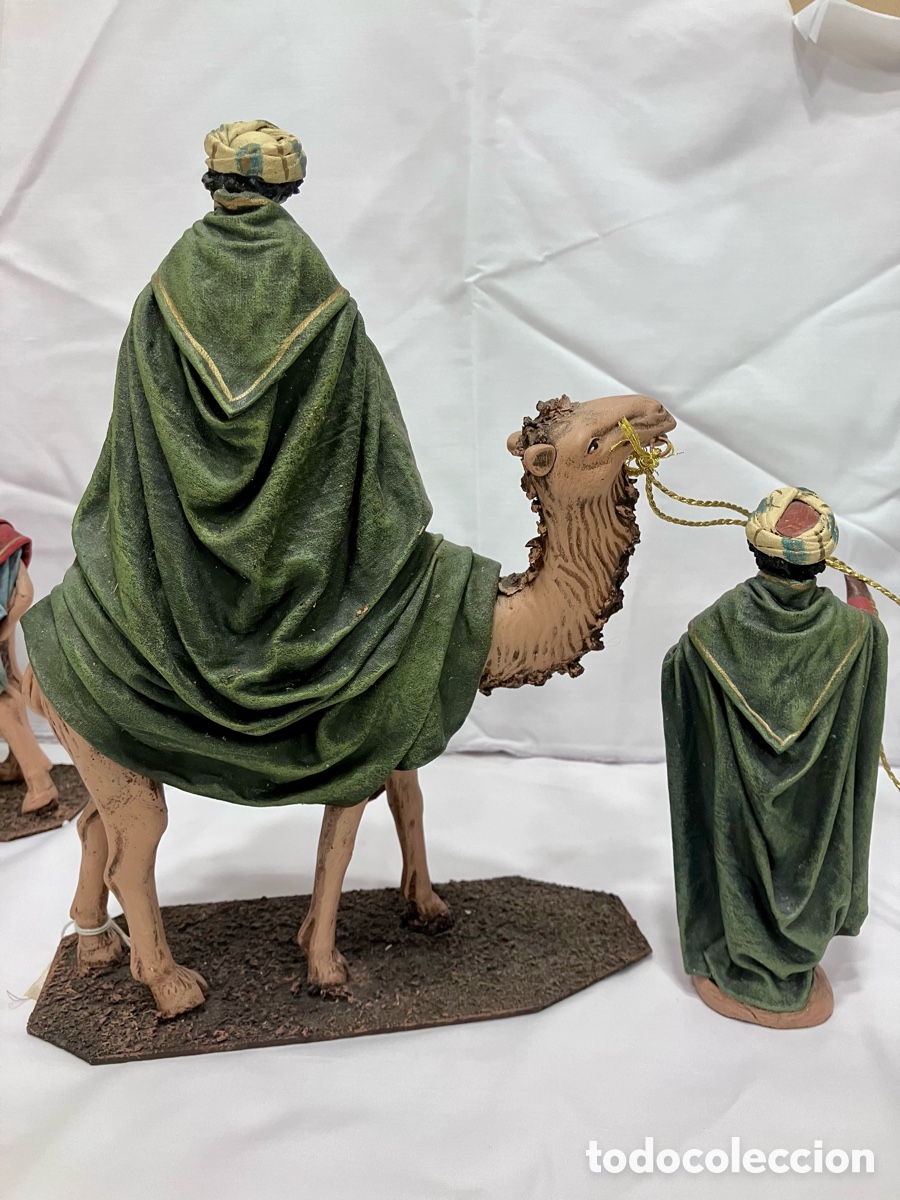 Artesan&iacute;a: Reyes a camello 17 cm - Foto 5