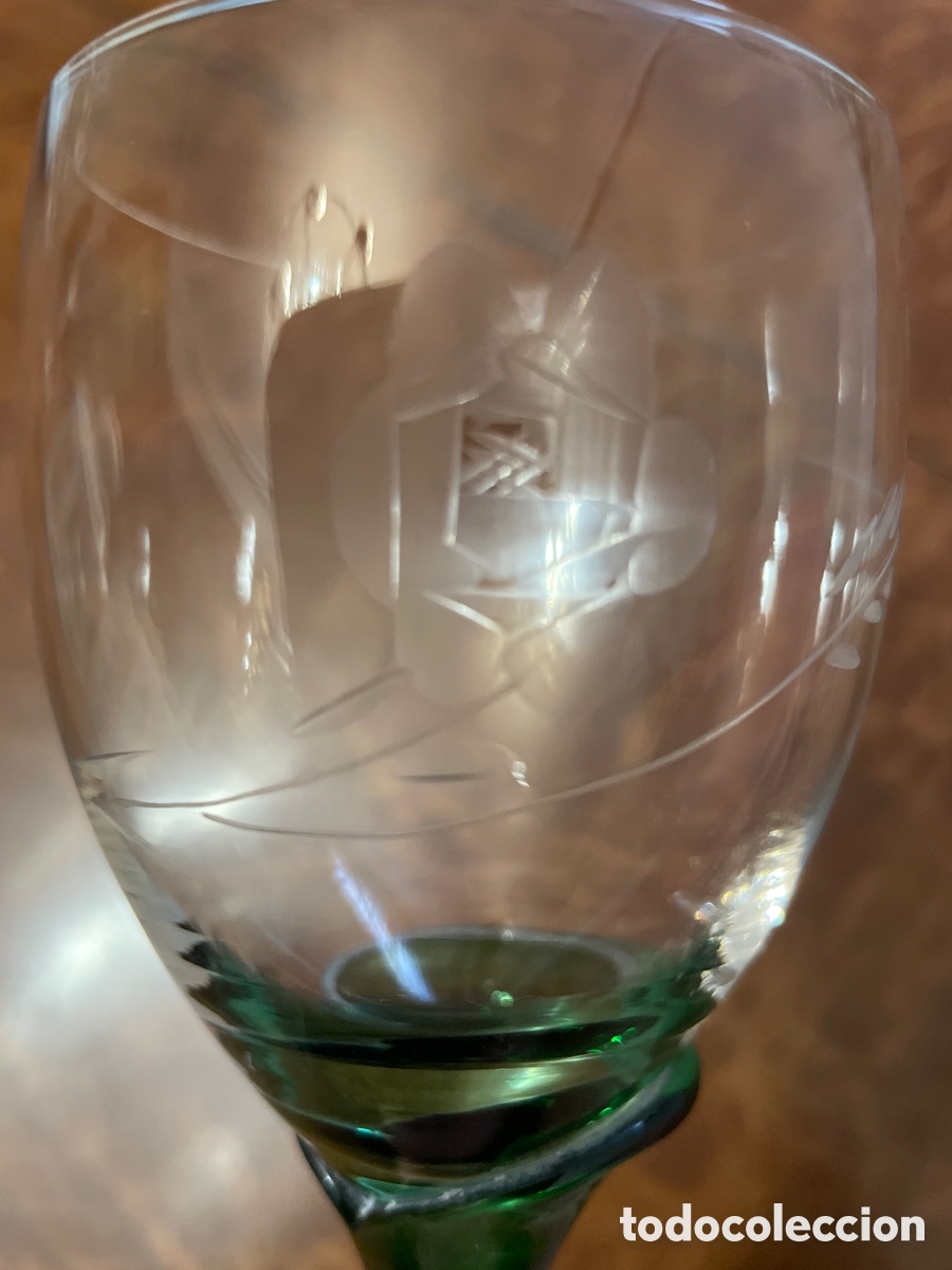 Artesan&iacute;a: 5 copas Art Dec&oacute; venecianas - Foto 3