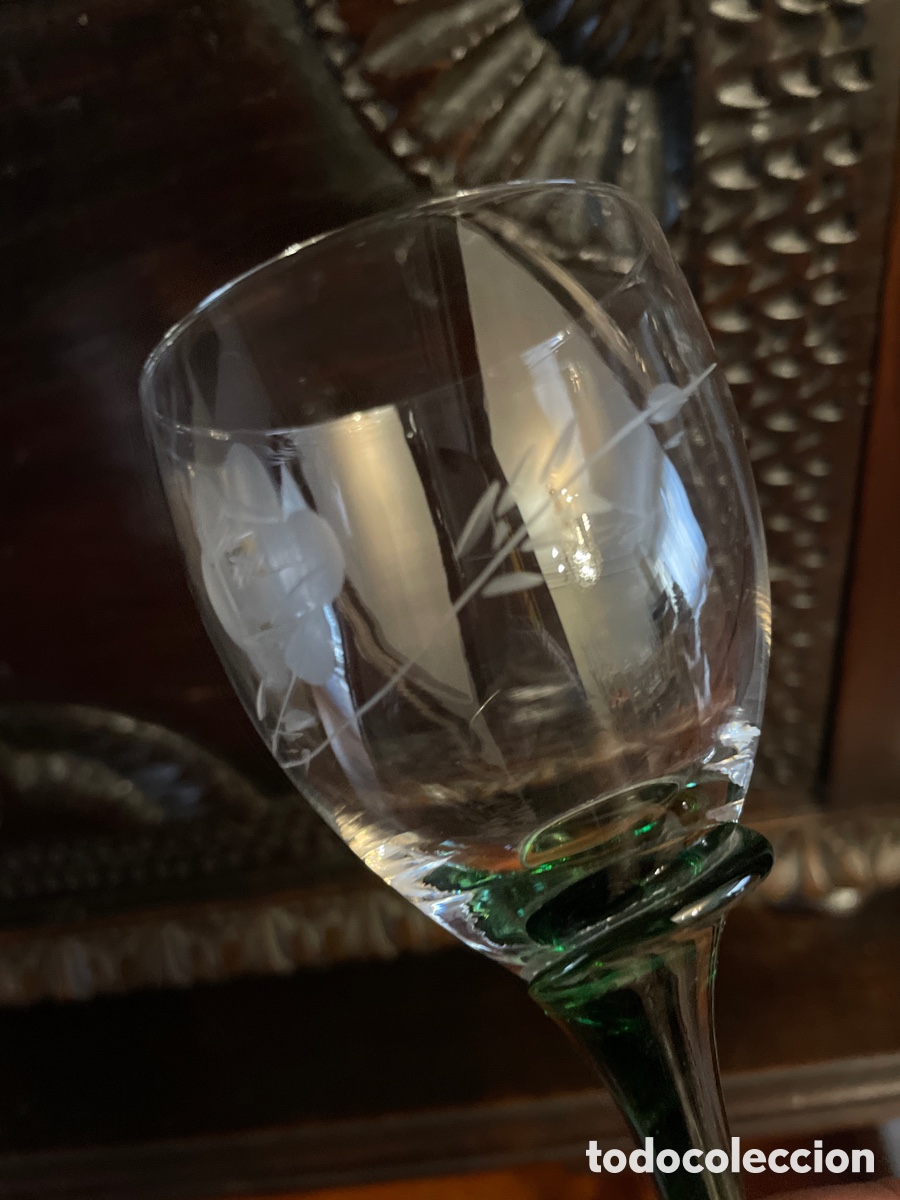 Artesan&iacute;a: 5 copas Art Dec&oacute; venecianas - Foto 5
