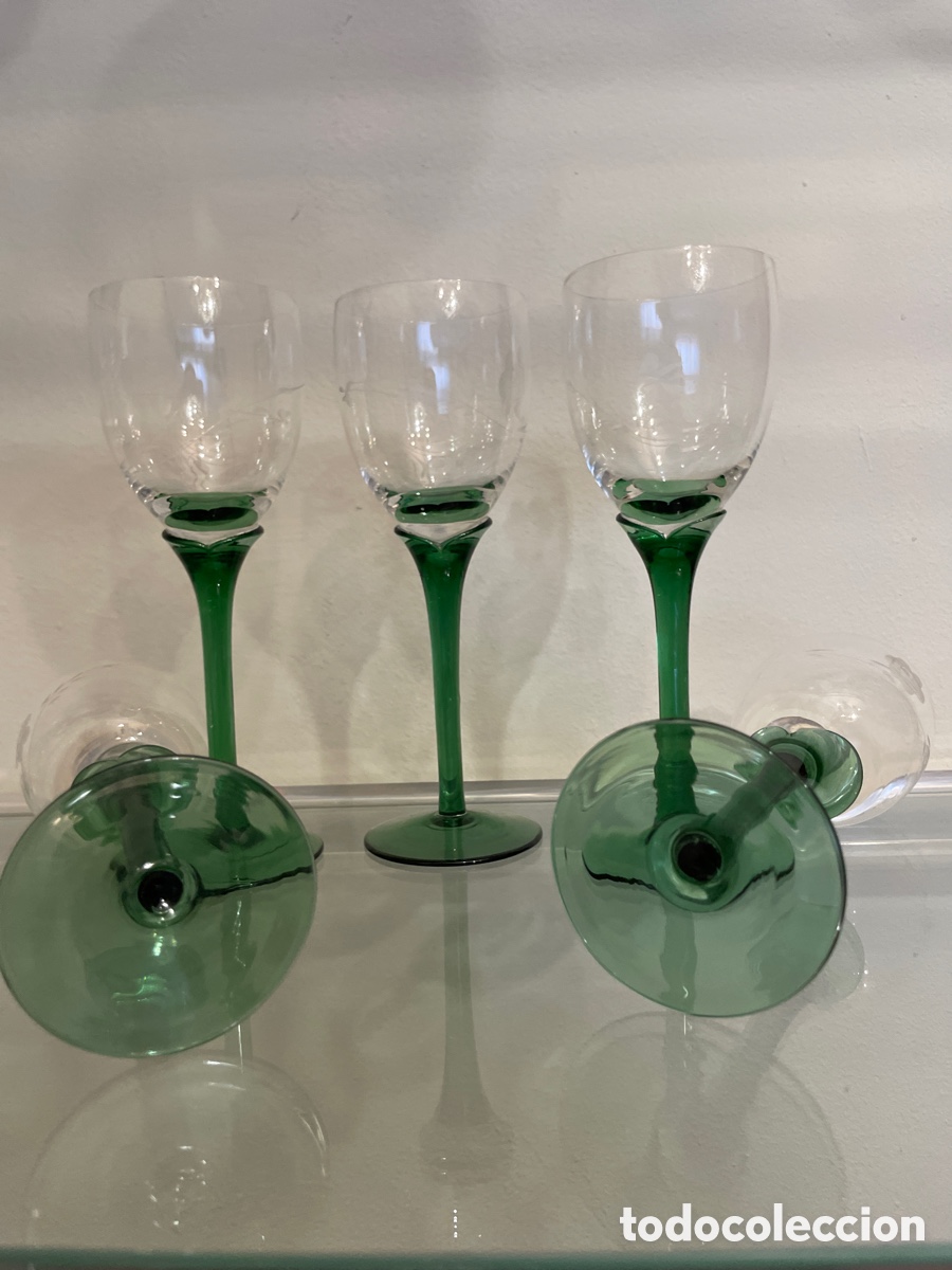 Artesan&iacute;a: 5 copas Art Dec&oacute; venecianas - Foto 6