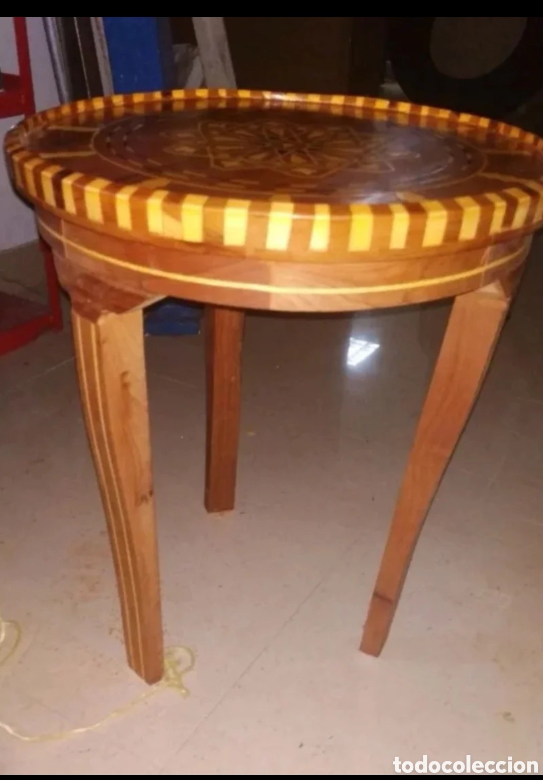 Artesan&iacute;a: Mesa &Aacute;rabe Auxiliar de T&eacute; - Foto 3