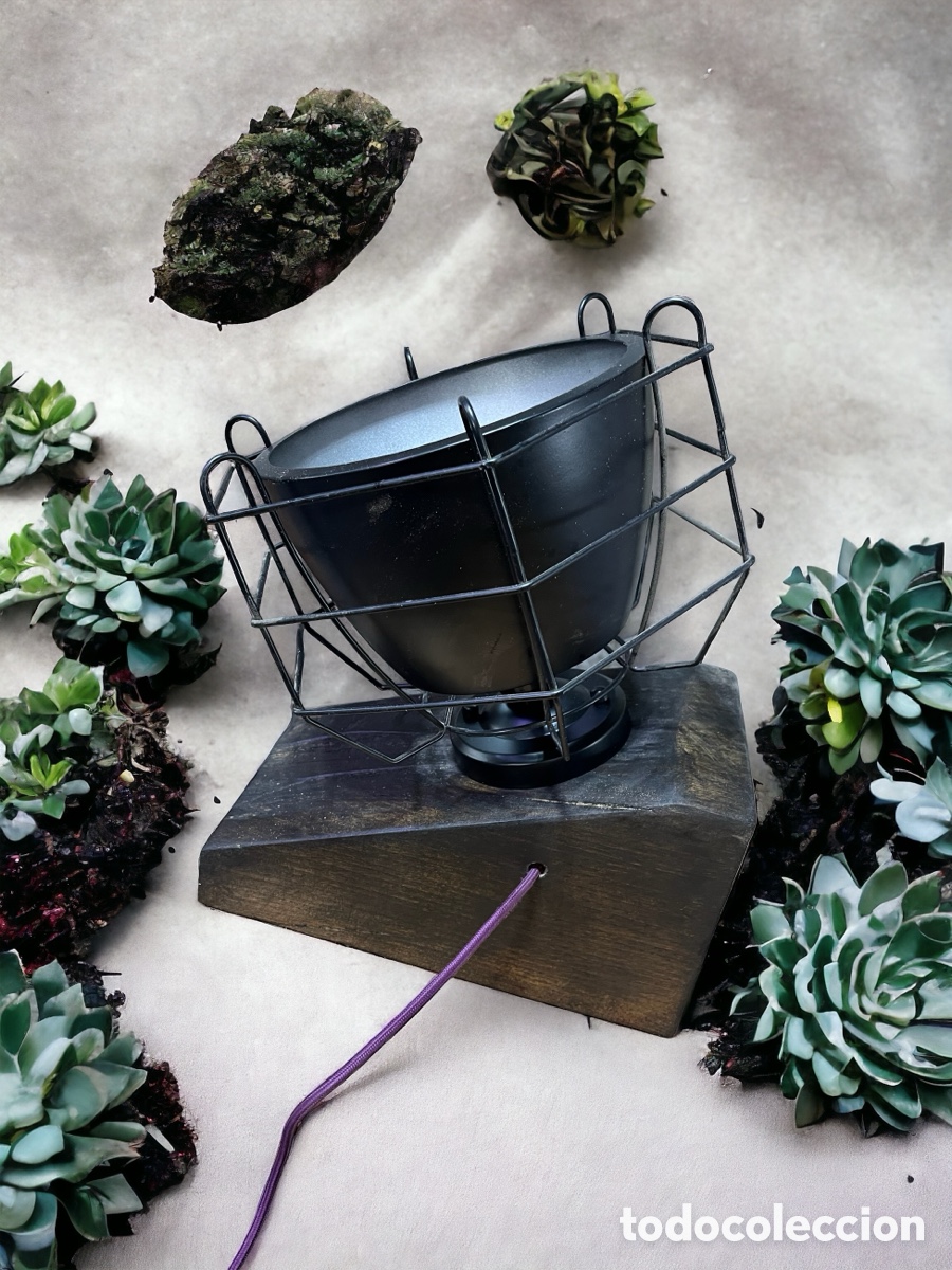 Artesan&iacute;a: L&aacute;mpara estilo industrial - Foto 4