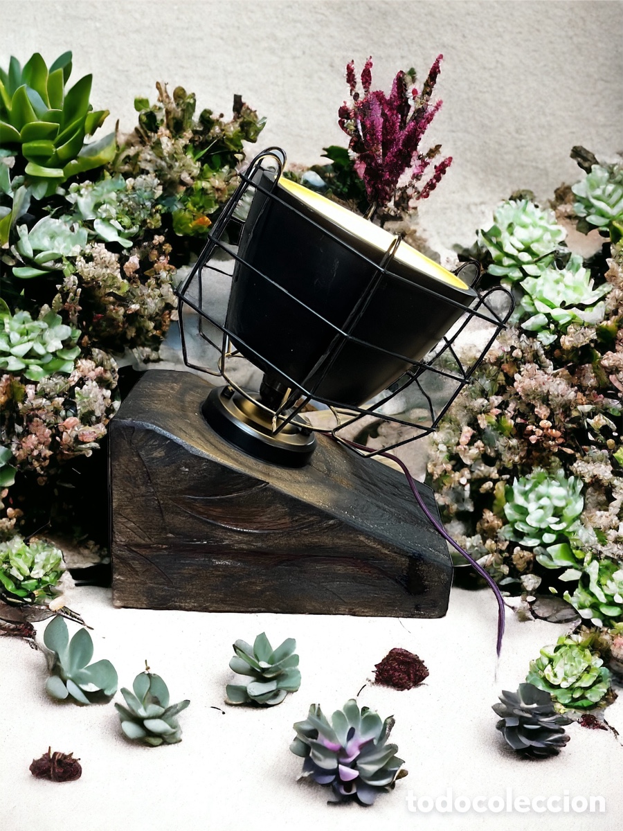 Artesan&iacute;a: L&aacute;mpara estilo industrial - Foto 1