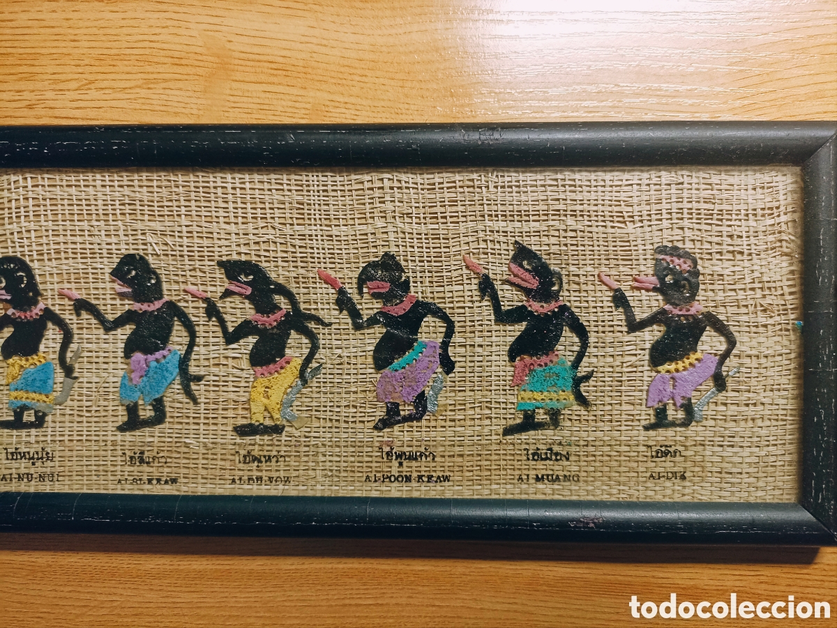 Artesan&iacute;a: Cuadro original Tailandia hecho a mano - Foto 3